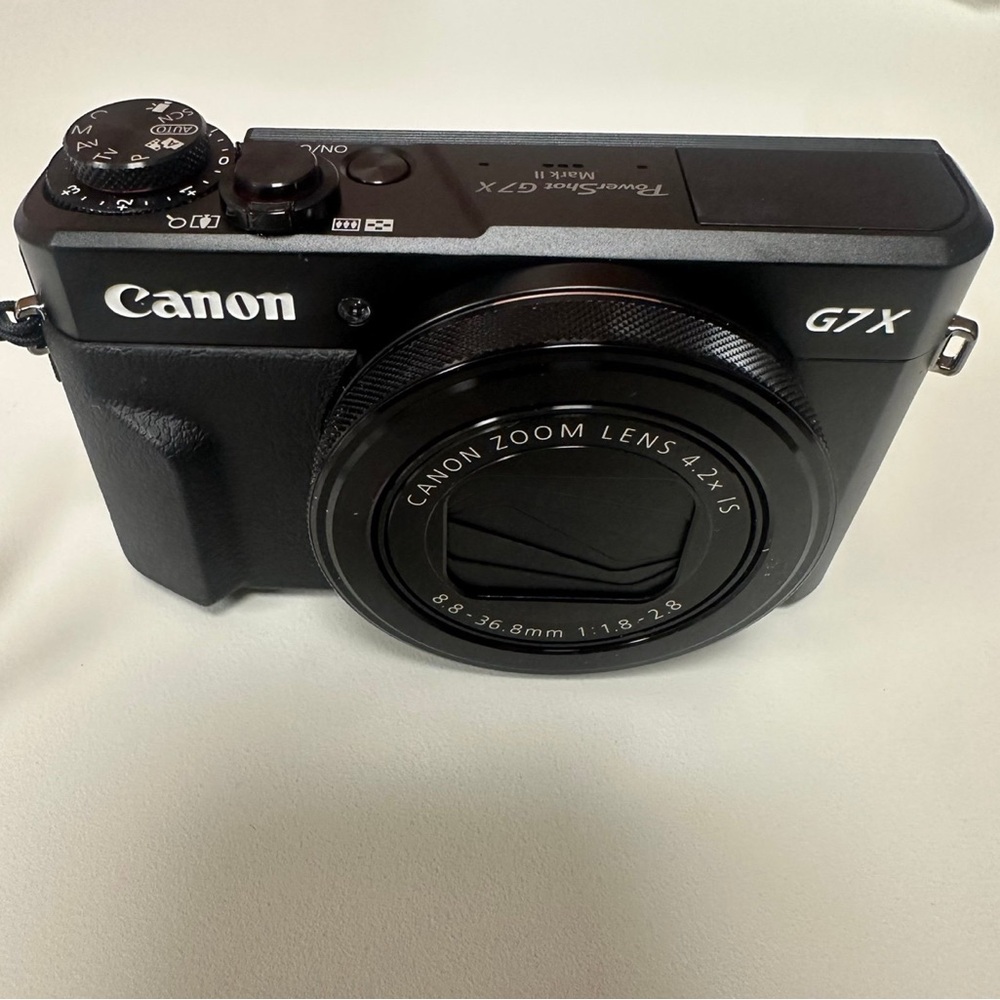 Canon G7X Mark II Black Compact Camera